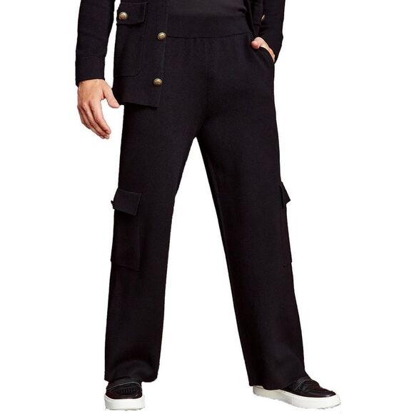 Royalty By Maluma Mens Jacquard Knit Flared Pants Size XL - Picture 1 of 9